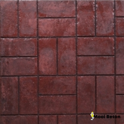 Verhuur patroon Blokverband ( new brick )